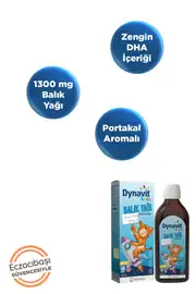 Dynavit® Kids Balık Yağı 150 mL 2