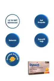 Dynavit® Herbal Pastil C Vitamini & Propolis & Beta Glukan 2