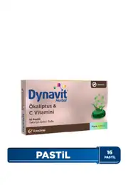 Dynavit® Herbal Pastil Ökaliptus & C Vitamini 1