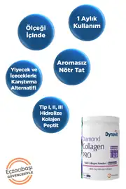 Dynavit® Diamond Collagen PRO Multi Collagen Powder&Bromelain 2