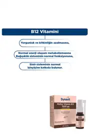 Dynavit® Methyl Vitamin B12 Sprey 1000mcg 8